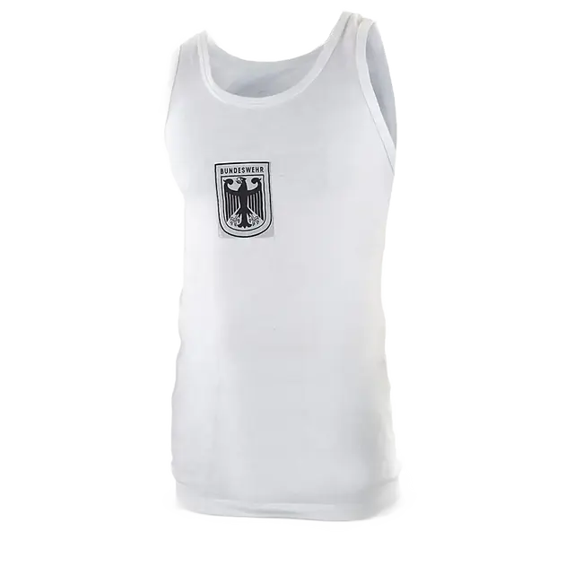 German Army White Tank Top