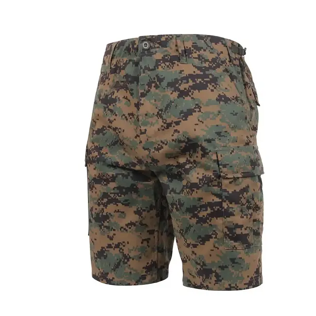 Woodland Digital Camo BDU Shorts