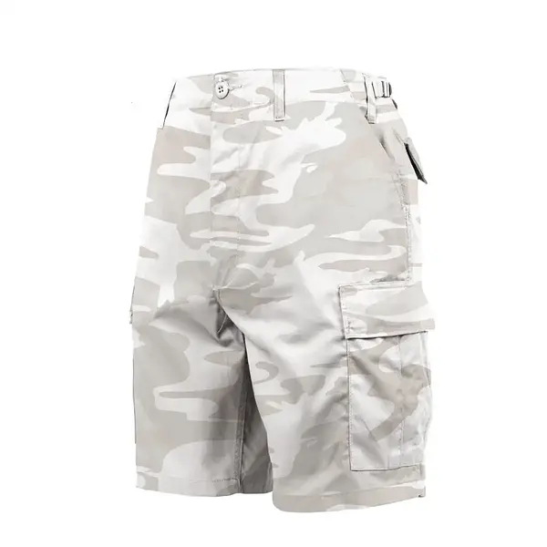  White Camo BDU Shorts