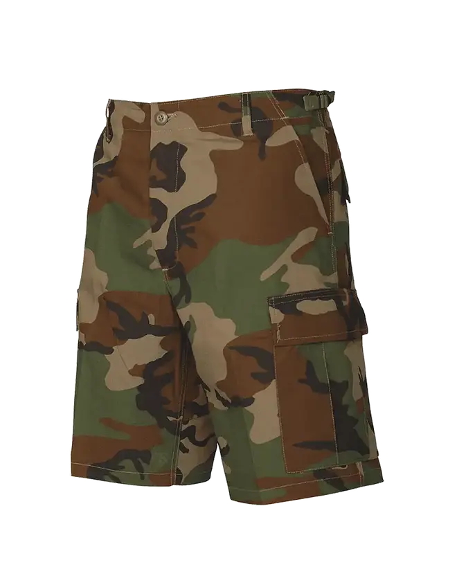 Tru-Spec Woodland Camo BDU Shorts